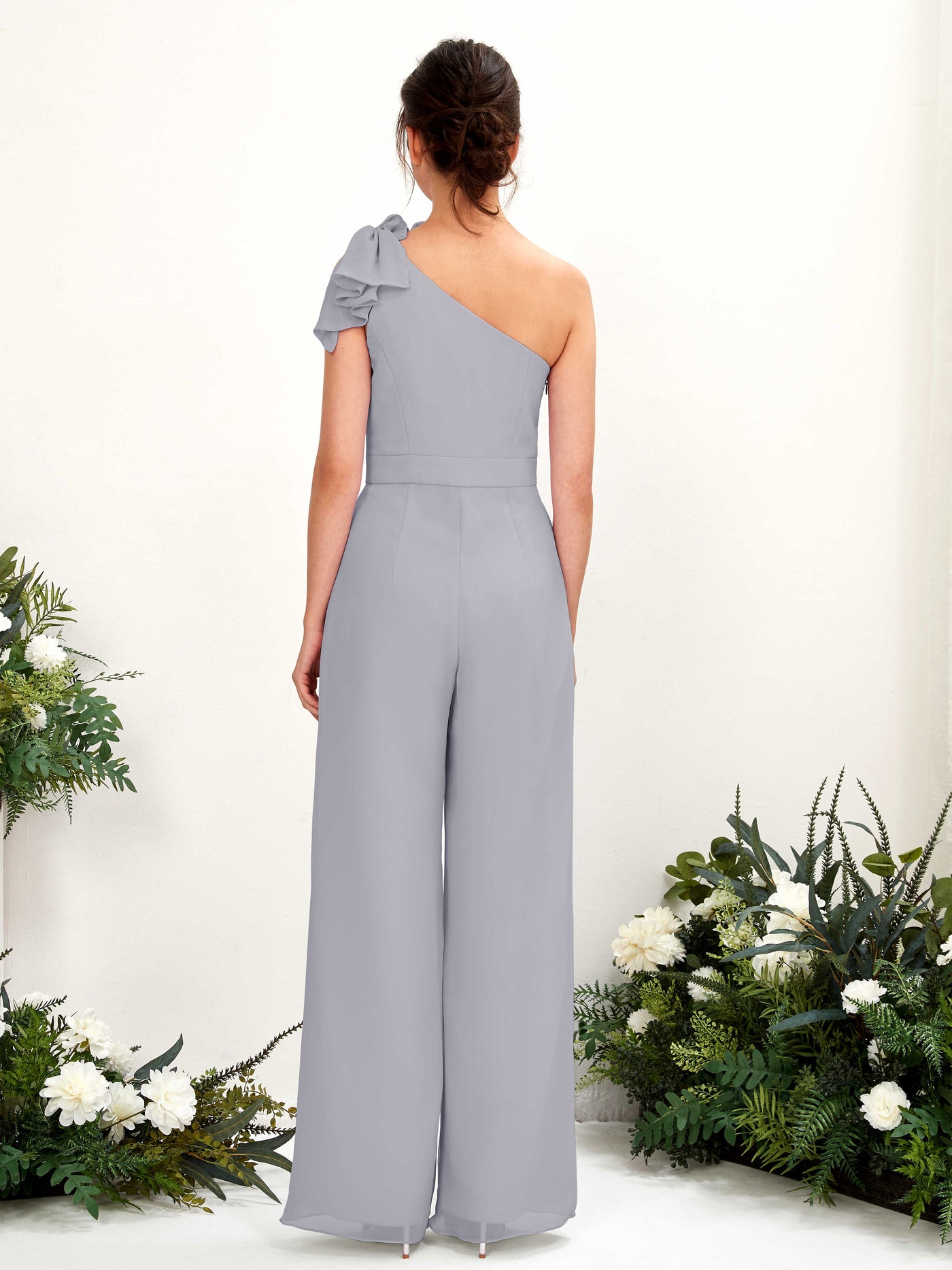 Carlyna Mono Un Hombre Hasta el suelo Vestidos de dama de honor Lavanda Viejo #color_lavanda-viejo