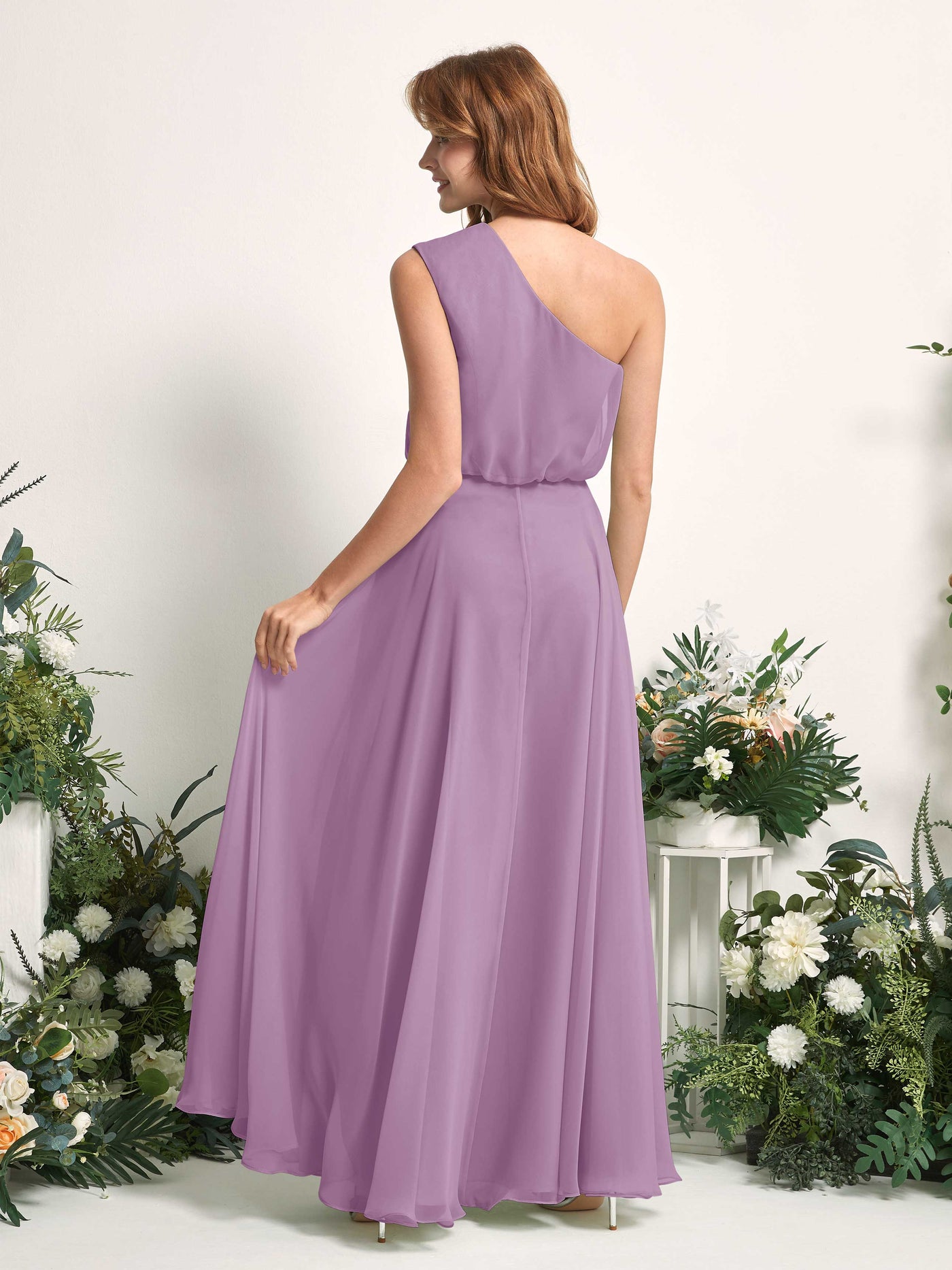 Carlyna Vestido Línea A Un Hombre Hasta el Suelo Vestidos de Dama de Honor Niebla Orquídea #color_niebla-orqu-dea