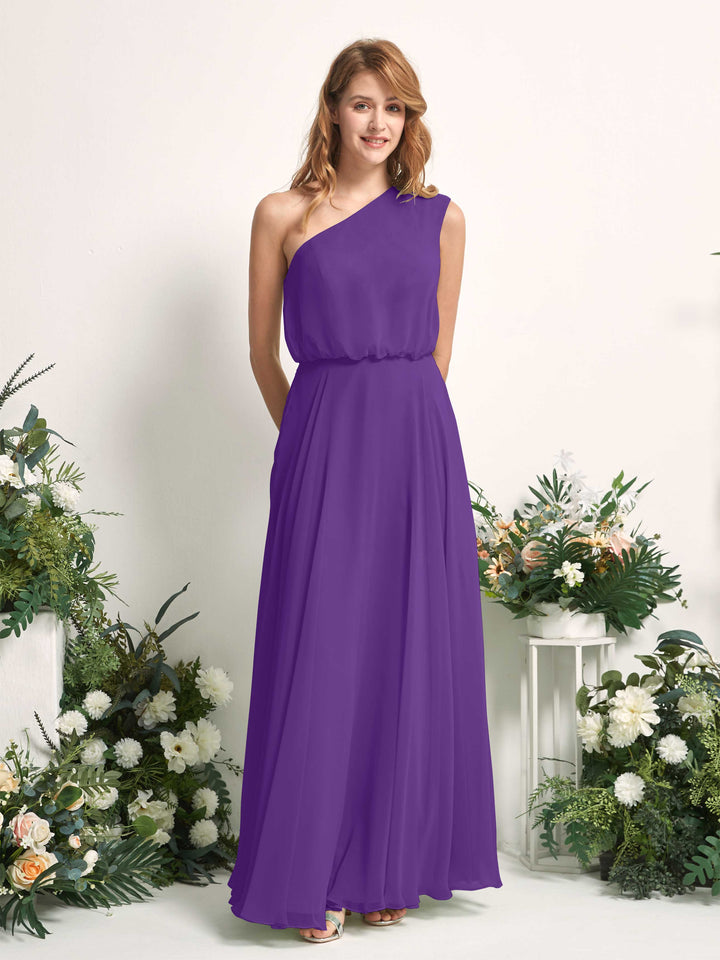 Carlyna Vestido Línea A Un Hombre Hasta el Suelo Vestidos de Dama de Honor Regencia 
